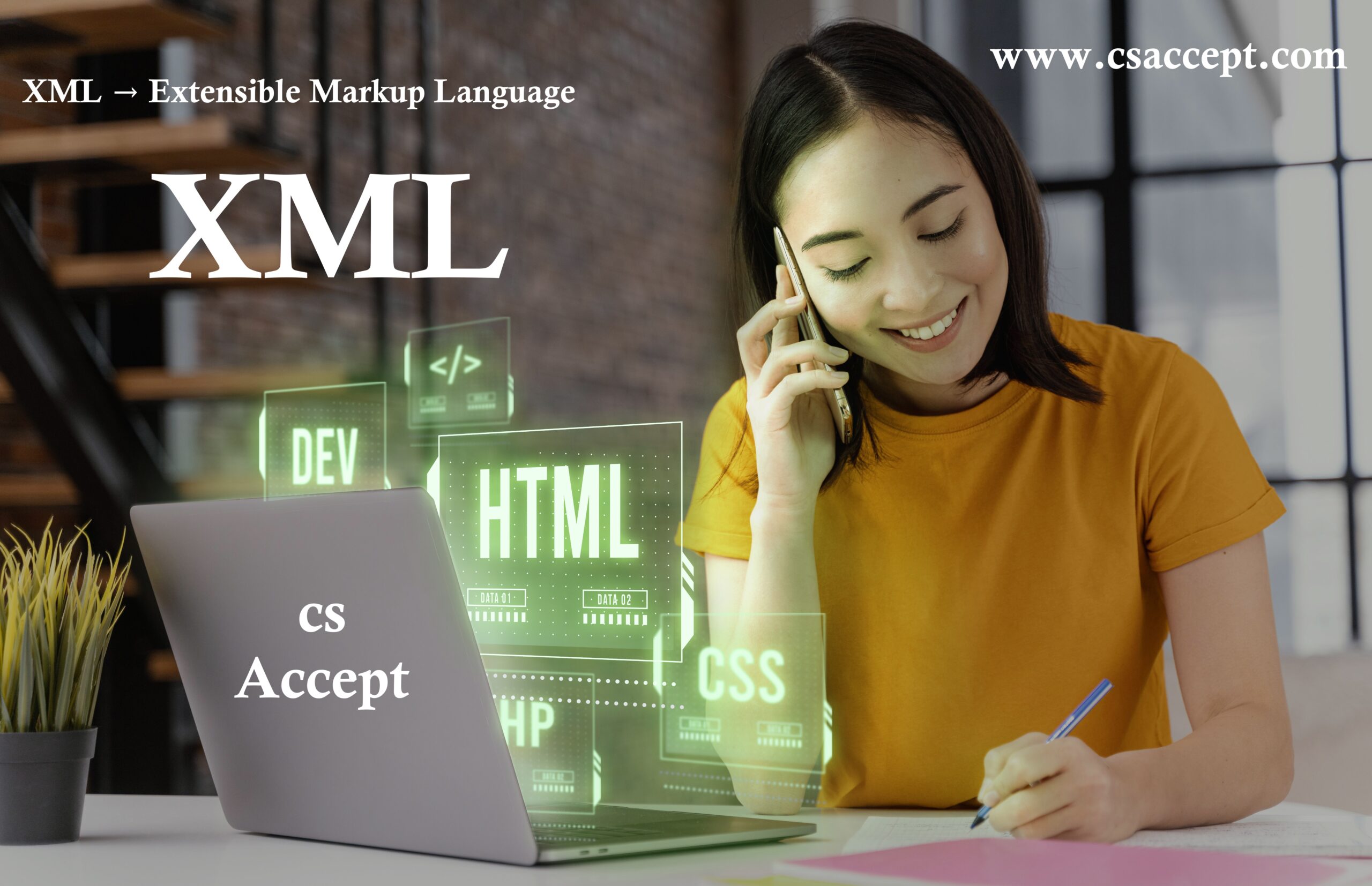 Full details of XML with suitable example