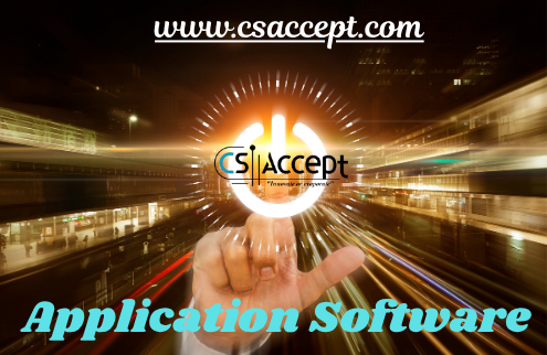 What is Application Software? Full details with suitable example