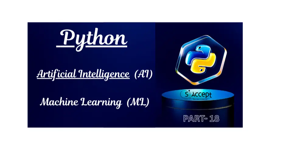 Full details of Machine Learning and AI in Python with suitable example