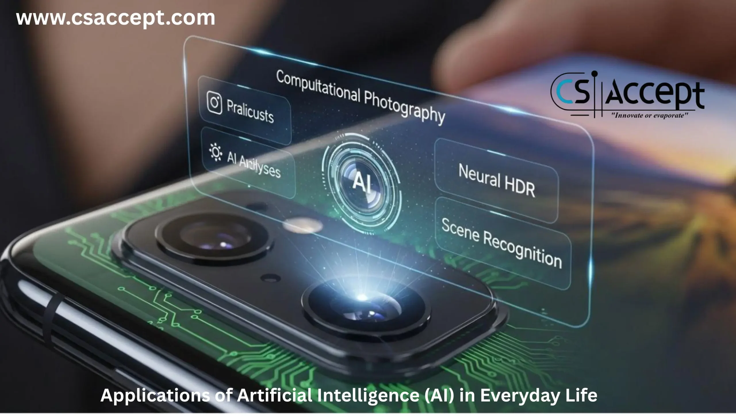 Full details of Applications of Artificial Intelligence (AI) in Everyday Life with suitable example